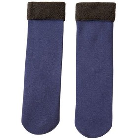 Resim Suntek Termal Çorap Kar Botları Kış Soğuk Hava Lacivert Lacivert 