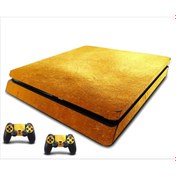 Resim PS4 Slim Gold Sticker Seti 