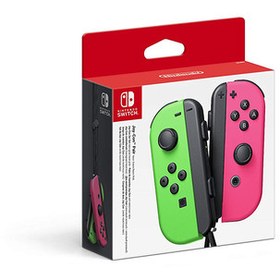 Resim Nintendo Switch Joy-Con İkili Yeşil-Pembe 