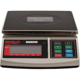 Resim Tem Ege Tns LED 30 kg 1 gr Sayıcı Terazi (DMS039) 