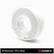 Resim RAİSE 3D Raise3d Premium Tpu-95a Filament 1.75mm 1kg Beyaz 