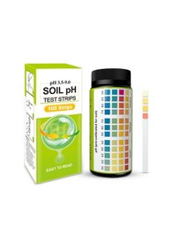 Resim Dianziye Toprak Ph Testi Şeritleri 3.5-9 Aralığı - 100 Adet, Bitki Büyümesi İçin Doğru Ph Seviyesini Hızlı Tespit Edin 