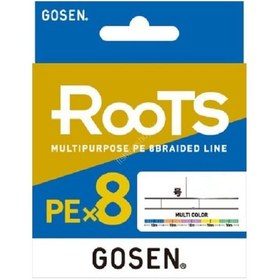 Resim Gosen Roots 8b Multicolor 300m İp Misina 0,19mm 0.19mm 