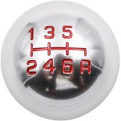 Resim Moveevo Honda Civic İçin 6 Vitesli Manuel Vites Çubuğu, Ergonomik Tasarım, Metal, Gümüş Renk, Hızlı Ve Dürtüsüz Vites Değişimi Gümüş 