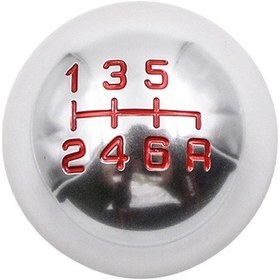 Resim Moveevo Honda Civic İçin 6 Vitesli Manuel Vites Çubuğu, Ergonomik Tasarım, Metal, Gümüş Renk, Hızlı Ve Dürtüsüz Vites Değişimi Gümüş 