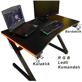 Resim XPrime Markus Oyuncu Masası 140 Cm 