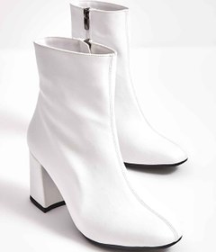 Resim Bambi Beyaz Kadin Bot & Bootie K02842089509 