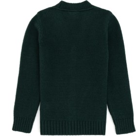 Resim U.s. Polo Assn. Erkek Çocuk Koyu Yeşil Hırka (Triko) 50317150-VR079 