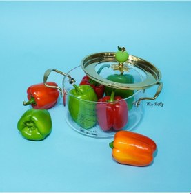 Resim Mon Amour Cam Tencere 3,5 Lt Şeffaf 