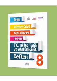 Resim Orjin 8.Sınıf T.C Inkılap Tarihi Ve Atatürkçülük Defteri 