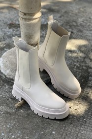 Resim Bambi Bej Kadin Bot & Bootie K02996030609 