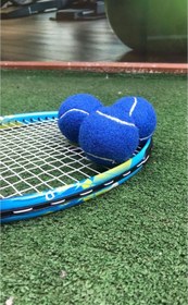 Resim 3 Adet Antrenman Tenis Topu Mavi 