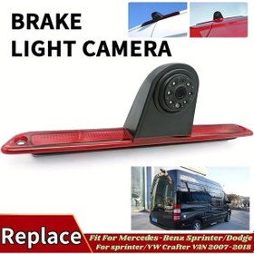 Resim Cloudstore Mercedes Sprinter Vw Crafter 2007-2018 6 Led Geniş Açı Geri Görüş Kamerası 