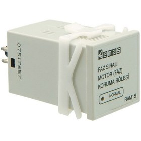 Resim EMAS Faz Sıralı Motor Koruma Rölesi 3x380 V Ac Ram1s 