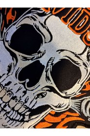 Resim Özden Nakış ÖZEL MARKALAR HARLEY MOTORCU SIRT PATCH 