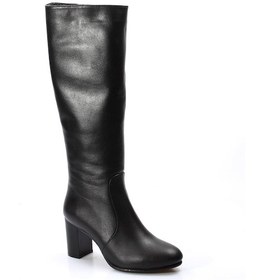 Resim Hakiki Deri Kadın Klasik Çizme 064sza999 001 