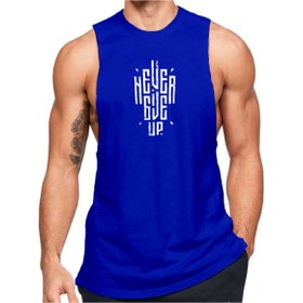 Resim Black İstanbul Never Give Up Baskılı Fitness Atleti 