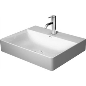 Resim Duravit Durasquare Duraceram Çanak Lavabo 60 Cm, Alpin Beyaz 2353600071 