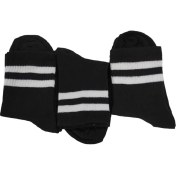 Resim Kapar Yakamoz 3'lü Extra Rahat Unisex Spor Yarım Konç Kolej Çorap 