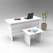 Resim Yurudesign Vario Ab Ofis Büro Masa Takımı 3 Renk 