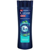 Resim Clear Men 3'ü 1 Arada Ferahlatıcı Mentol Şampuan & Duş Jeli 350ml 