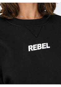 Resim Only Onlsofia Kadın Sweatshirt Siyah 