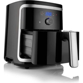 Resim Allians Yüksek Kapasiteli Siyah Airfryer ile Sağlıklı ve Pratik Pişirme 
