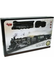 Resim Uravas Store Mey Ithalat® FF-1601C-1 Işıklı ve Sesli 18 Parça Clic Tren - Vardem Oyuncak 