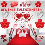 Resim Evlilik Teklifi Paketi Süper Set 