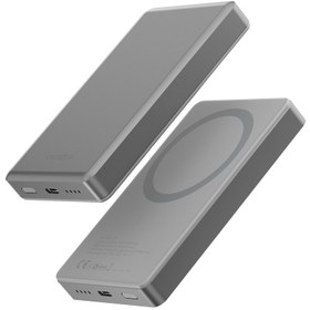 Resim Energea AluPac 10K 10.000 mAh 20W Type-C ve 15W Kablosuz Şarj Çıkışlı PD Hızlı Şarj Magsafe Powerbank - Gold 