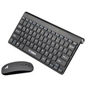 Resim Torima TMK-05 Siyah Akıllı Kablosuz Klavye ve Mouse Seti 