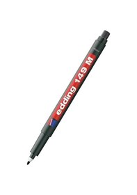 Resim Edding 149M Siyah Silgili Asetat Kalemi 1.0 MM Siyah 