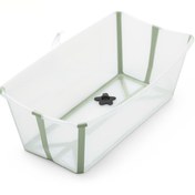 Resim Stokke Flexibath Küvet V2 - Transparent Green 