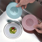 Resim 1/2/3/4/5/6/7/8/9/10/15 Paket Rastgele Renkli Lavabo Süzgeç Seti – Tıkanma Önleyici, Mutfak/Banyo için Haşere Engelleme Filesi, Kolay Temizlenebilir & Dayanıklı 