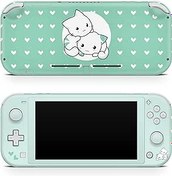 Resim TACKY DESIGN Cute Cat skin Compatible with Nintendo switch lite skin,Kawaii switch lite cover Vinyl 3m decal Cute Full wrap switch lite sticker 