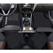 Resim Renault Modus 2010 Siyah Halı Siyah Kenar Petek Topuk 