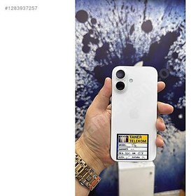 Resim Apple iPhone 16 İkinci El YD | 128 GB | Beyaz 
