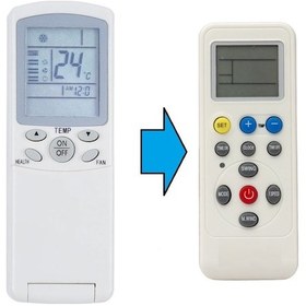 Resim Sigma Uyumlu Sgm21Dmb Klima Kumandası-Eşdeğer 