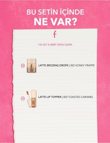 Resim Latte Koleksiyonu Işıltılı 2'li Makyaj Seti SET230 