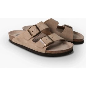 Resim Erkek Terlik Hawaıı G106000 Genuins Velour Taupe 