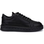 Resim Tamer Tanca Erkek Hakiki Deri Siyah Deri Sneakers & Spor Ayakkabı 352 23159 Erk Ayk Sk25-26 Sıyah Dr Siyah 