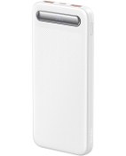 Resim Mcdodo Mc-4420 10000mah Mini Güç Bankası Dijital Ekran Harici Şarj Cihazı Beyaz 