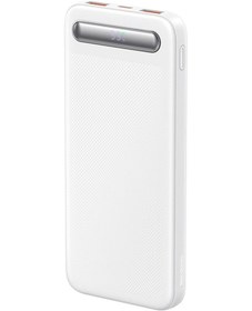 Resim Mcdodo Mc-4420 10000mah Mini Güç Bankası Dijital Ekran Harici Şarj Cihazı Beyaz 