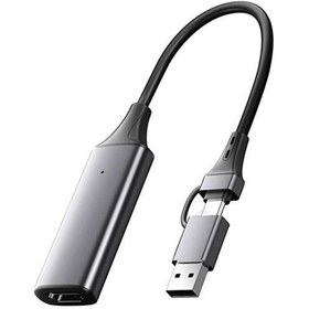 Resim Type C Video Capture Yakalama Kartı Uçlu Hdmı To Type-C Pc Bilgisayar Video Yakalama Zr964 