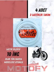 Resim Atlas 10 İnc Beyaz Lastik Yanağı Takımı 2 Lastik İçin 