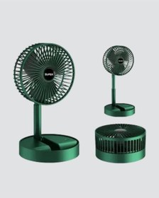 Resim Katlanabilir Mini Fan 3 Kademeli Soğutma, Şarjlı 