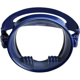 Resim Dolıty Tek Lensli Dalış Maskesi Şeffaf Lens Koyu-mavi Koyu Mavi 