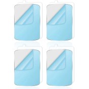 Resim GongtuShop 4 Dikdörtgen Stili 3m Metal Plaka Disk Demir Levha Mıknatıs Cep Cep Telefonu Tutucu Manyetik Araba Hava Firar Montaj Telefon Standı Montaj Desteği (Yurt Dışından) 