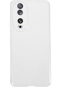 Resim Honor 90 İçin Hassas Kesim Telefon Kılıfı, Ultra-ince, Çizilmez Şeffaf Tpu Arka Kapak 
