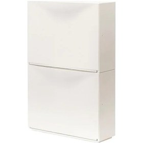 Resim Ikea Trones Plastik Ayakkabılık - Ayakkabı Dolabı - 2 Parça - Bey Diğer 